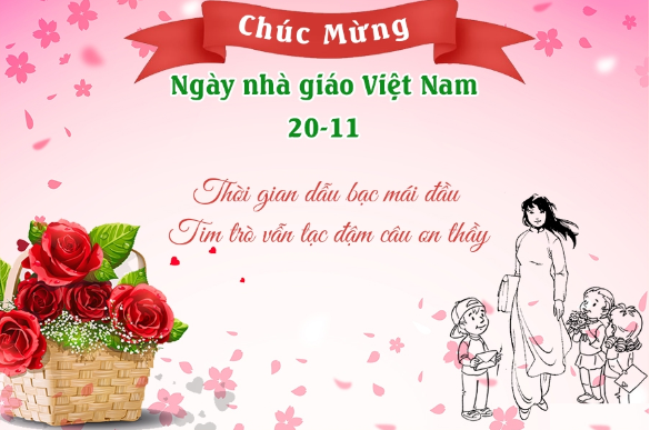 Những mẫu thiệp chúc mừng ngày Nhà giáo Việt Nam 20/11 ý nghĩa
