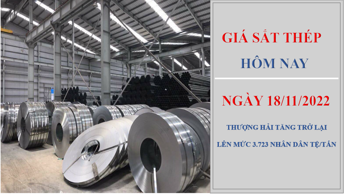 Giá Sắt Thép Hôm Nay 18 11 2022 Đảo Chiều Tăng 19 Nhân Dân Tệ Trên Sàn