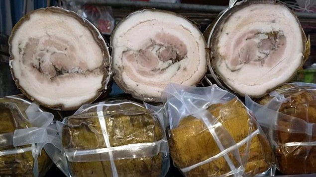 Lạ miệng với đặc sản "giải ngấy" làm từ thịt nguyên tảng ở Thái Bình