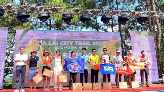 Kết thúc Giải chạy Gia Lai City Trail 2023 “Giấc mơ đại ngàn”