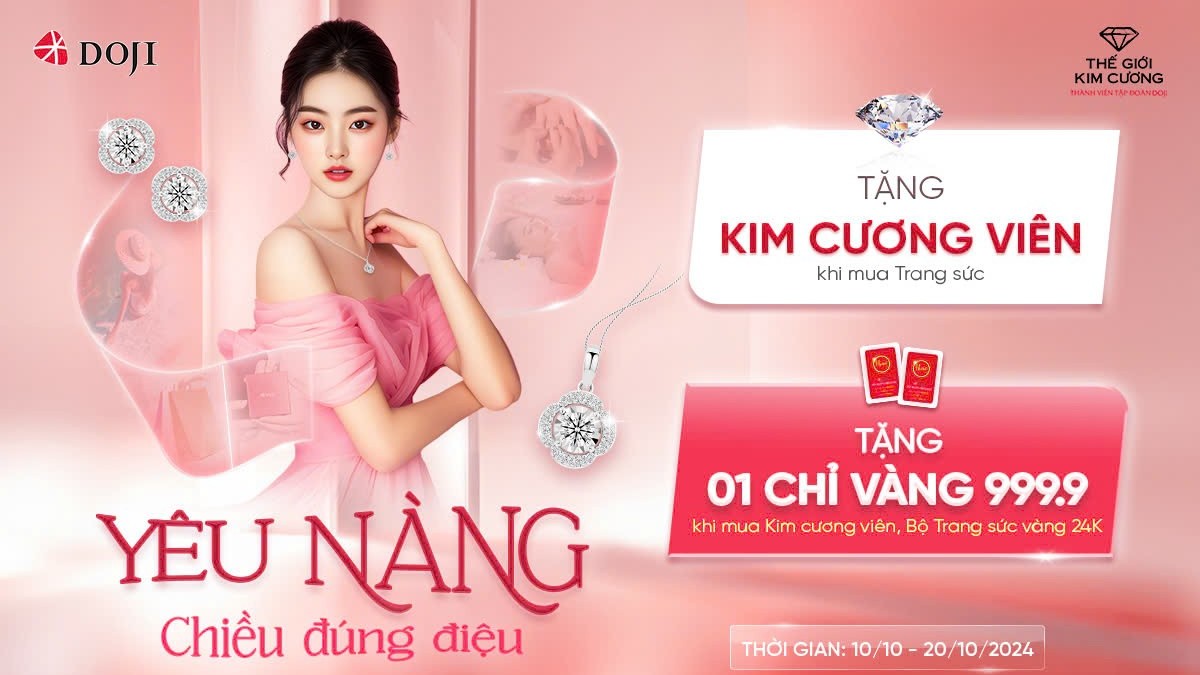 Yêu chiều bản thân cùng trang sức nàng mê